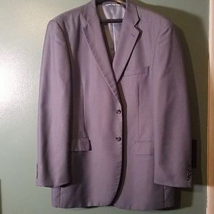 Navy blue monochrome blazer